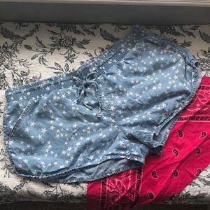 5 FOR 25 🌶 STAR DENIM SHORTS